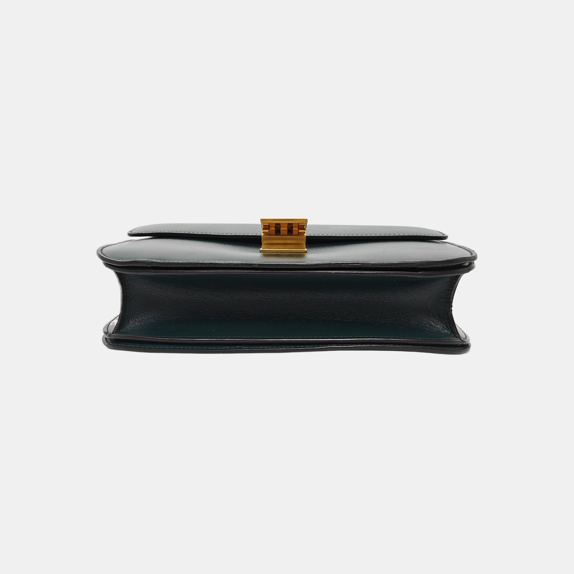 CLASSIC BOX Medium Calfskin Green