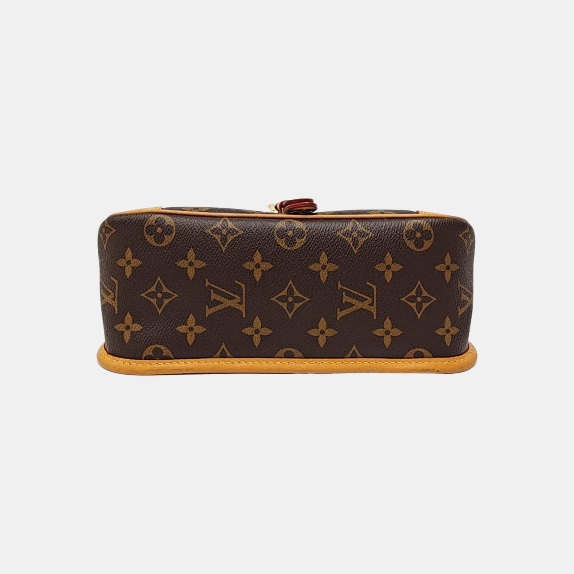 DIANE Monogram Coated Canvas Brown