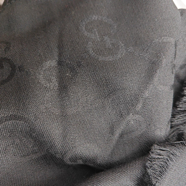 Wool Scarf Black