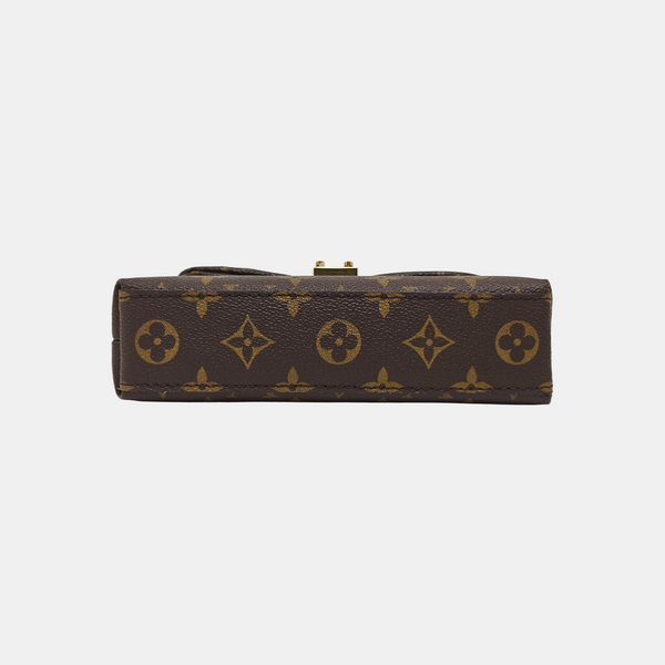 MADELEINE Monogram Coated Canvas Brown