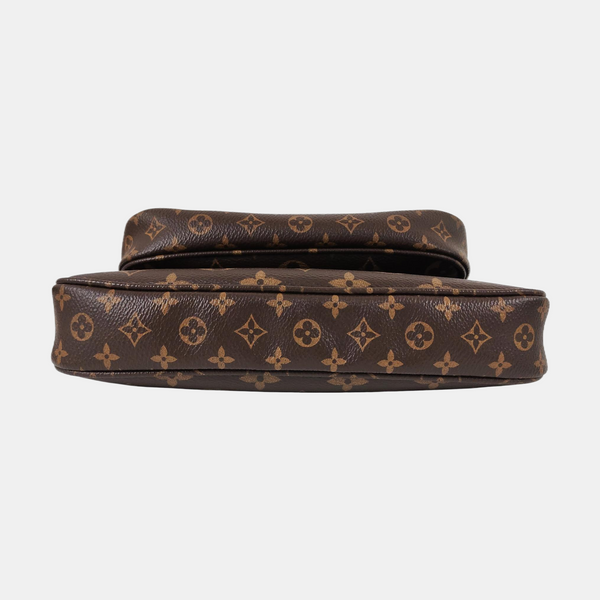 MULTI Monogram Coated Canvas Brown