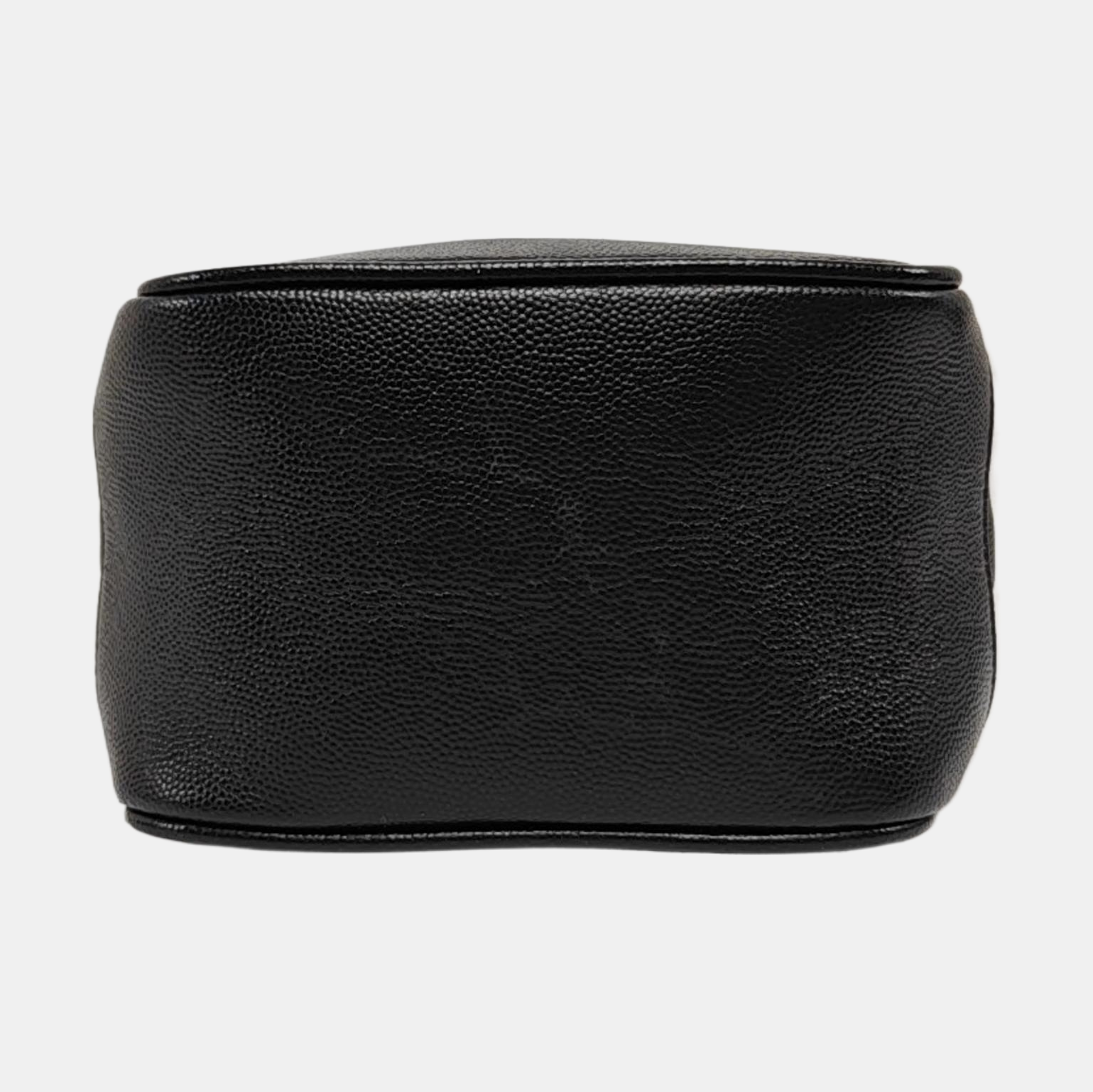 80'S VANITY Quilted Calfskin Black