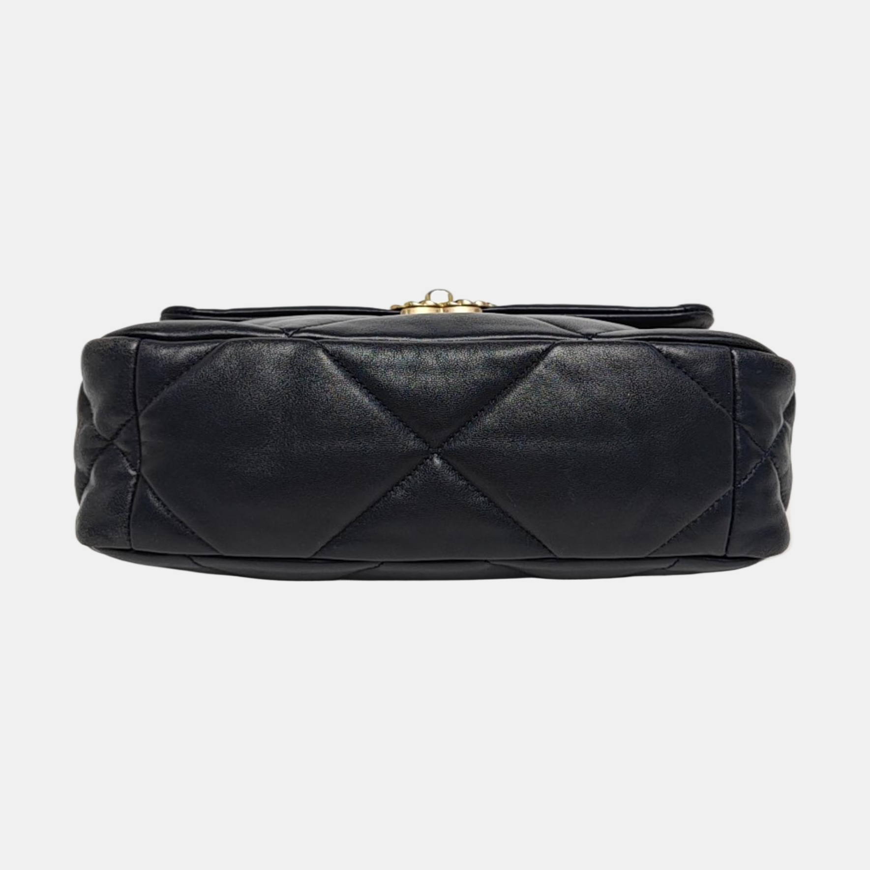 CHANEL 19 Small Quilted Lambskin Blue