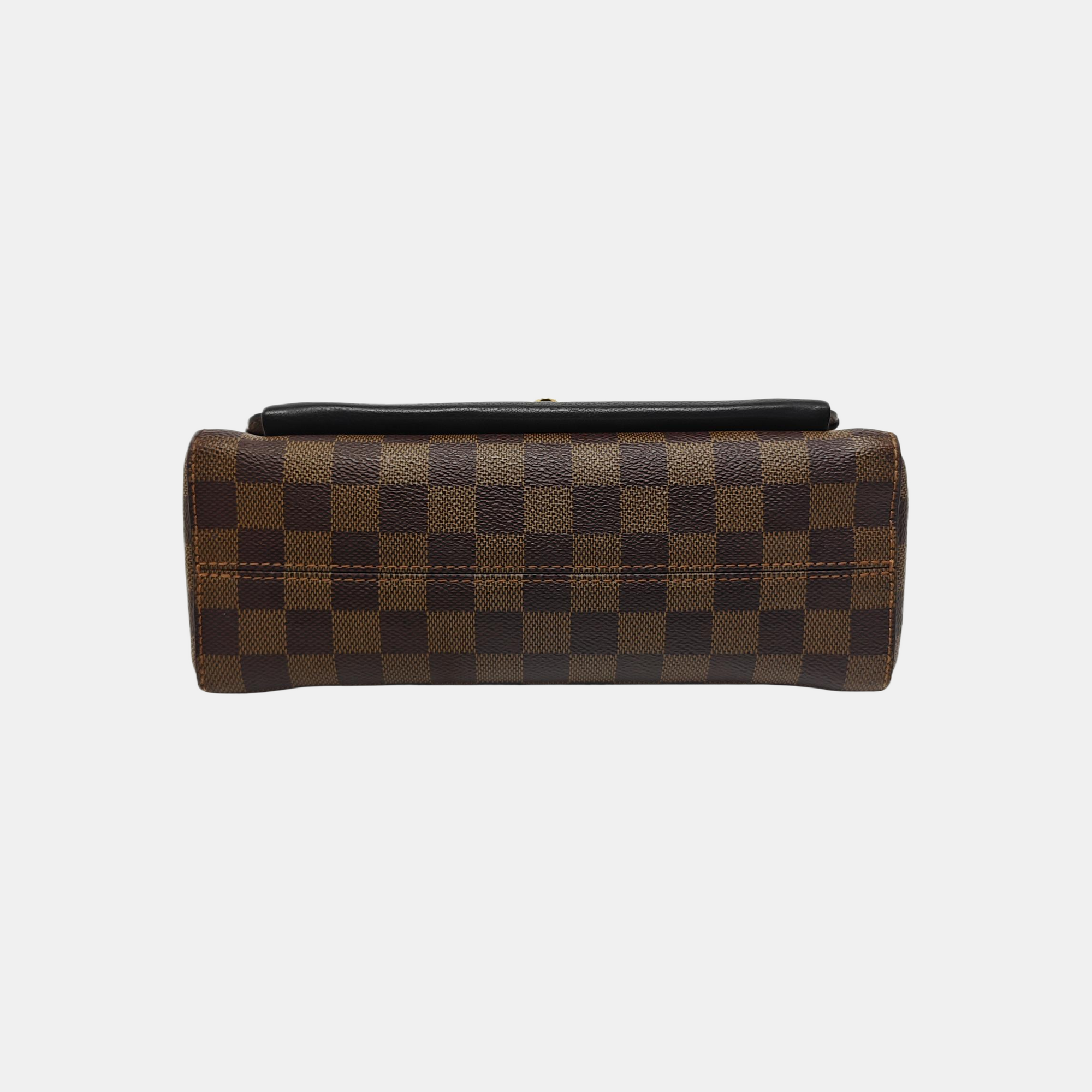 VAVIN PM Damier Ebene Coated Canvas Brown