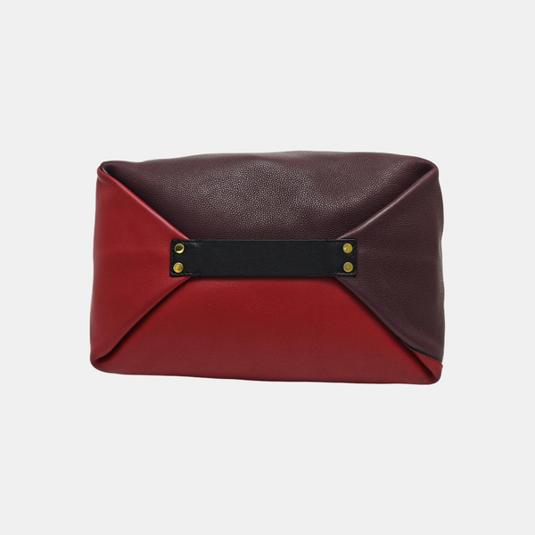 Calfskin Shoulder Bag Red