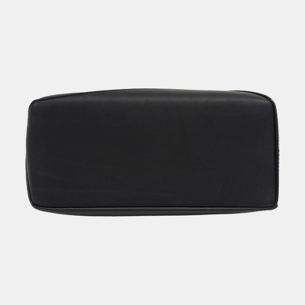 Puzzle Small Quilted Calfskin Black