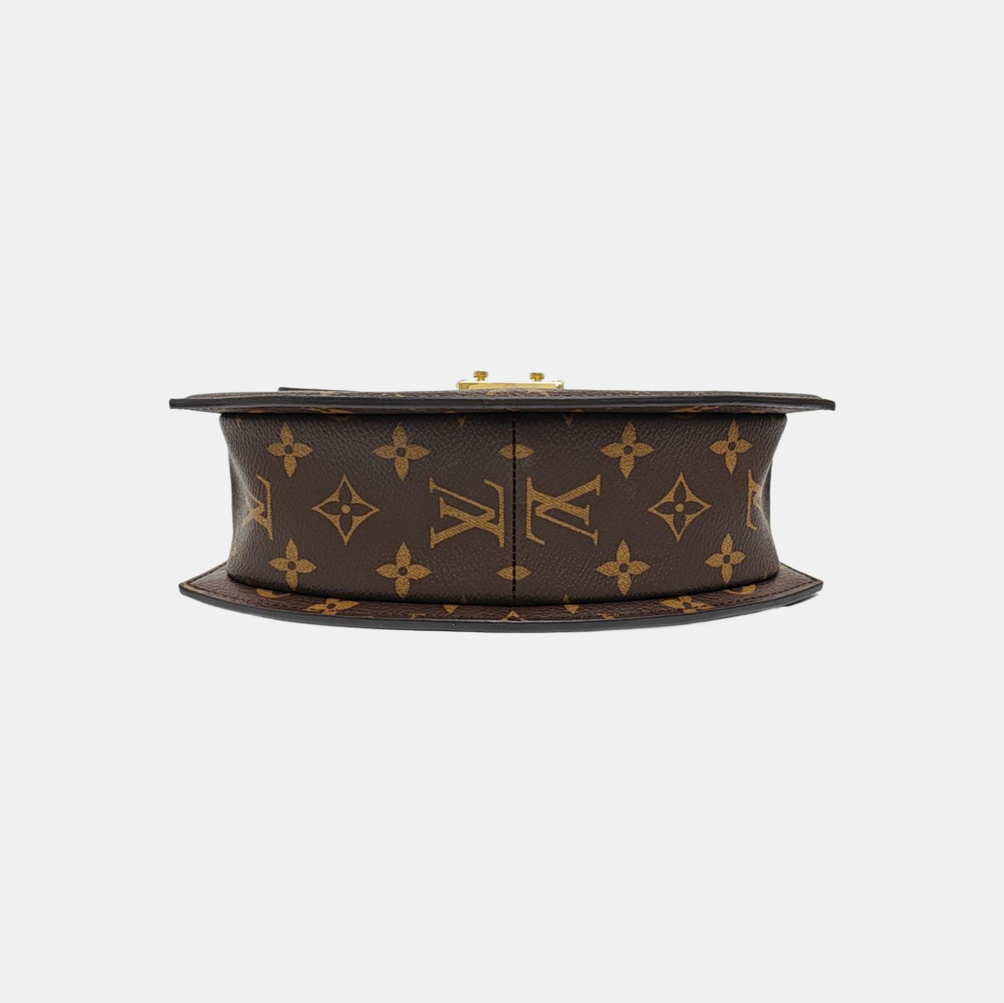 EDEN Monogram Coated Canvas Brown