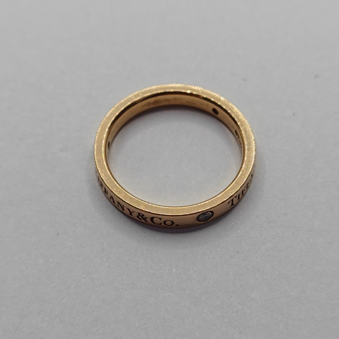 Tiffany &amp; Co. 18k Rose Gold Ring EU 51