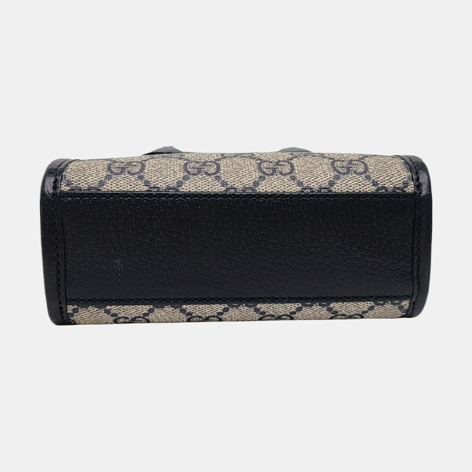Retro Mini Monogram Coated Canvas Beige