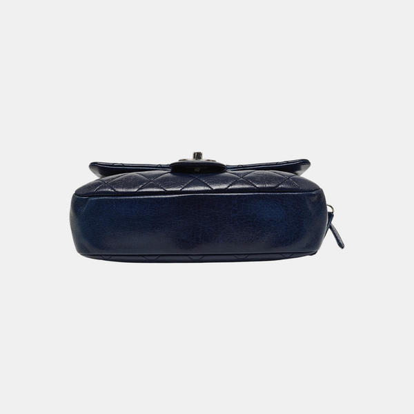 Quilted Calfskin Blue