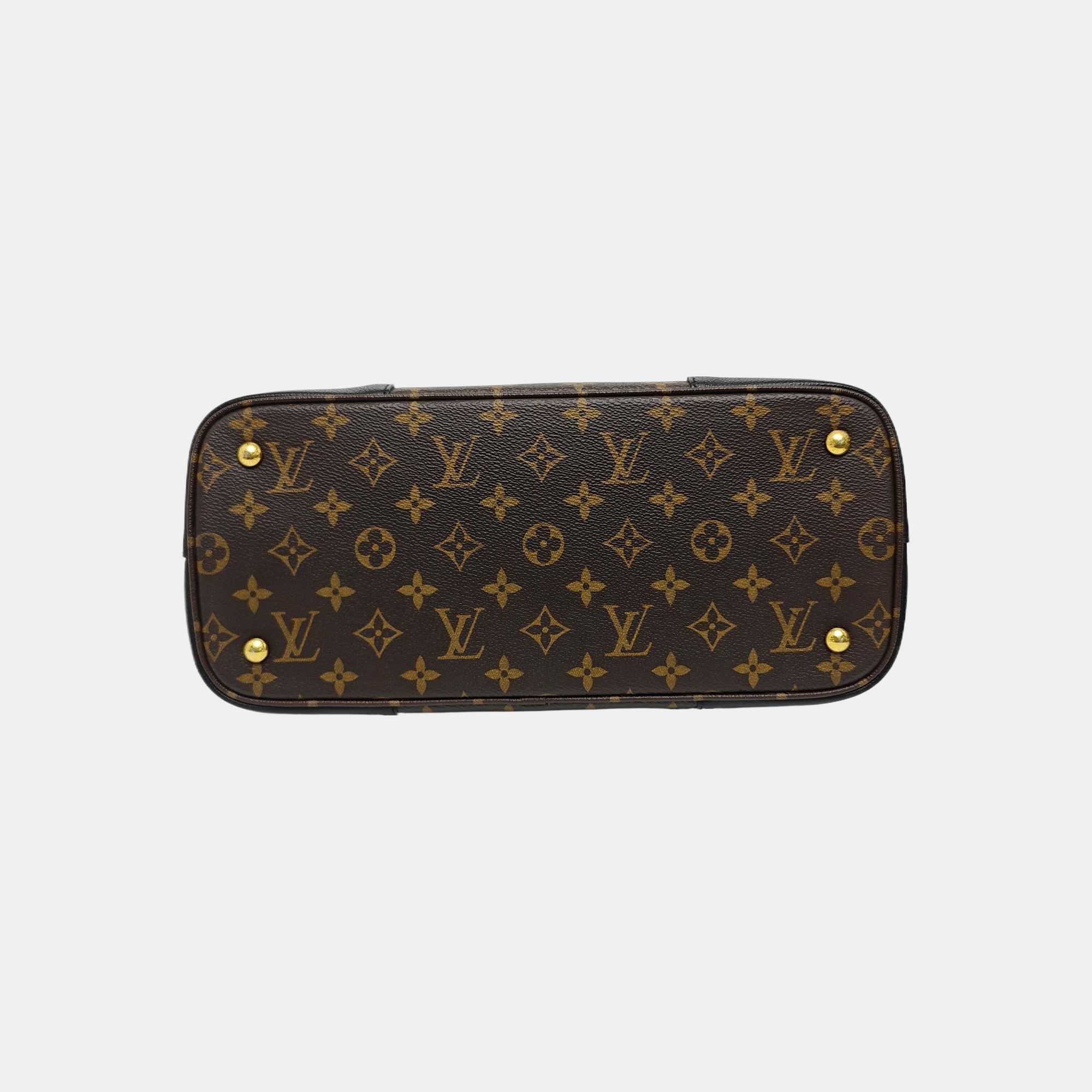 FLANDRIN Monogram Coated Canvas Brown