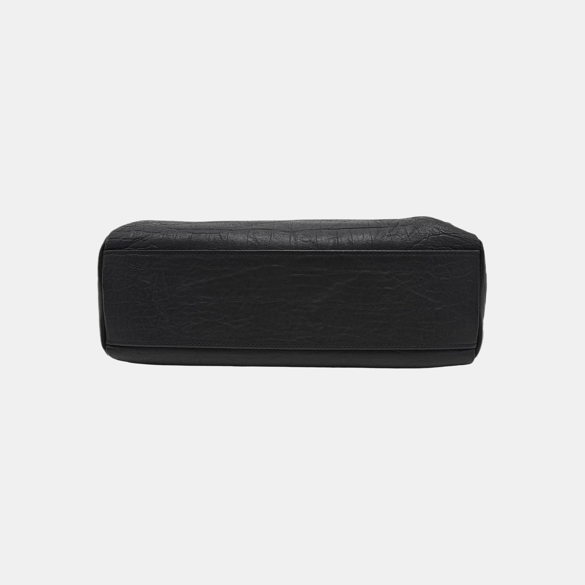 Calfskin Shoulder Bag Black