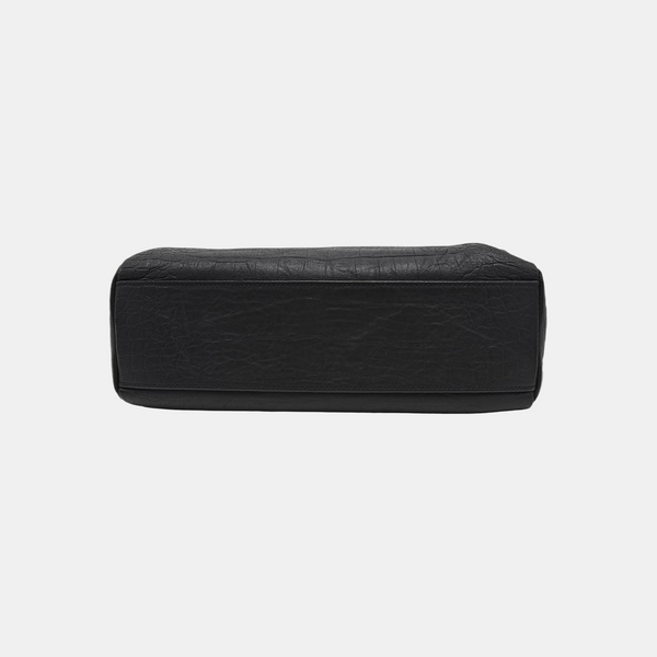Calfskin Shoulder Bag Black