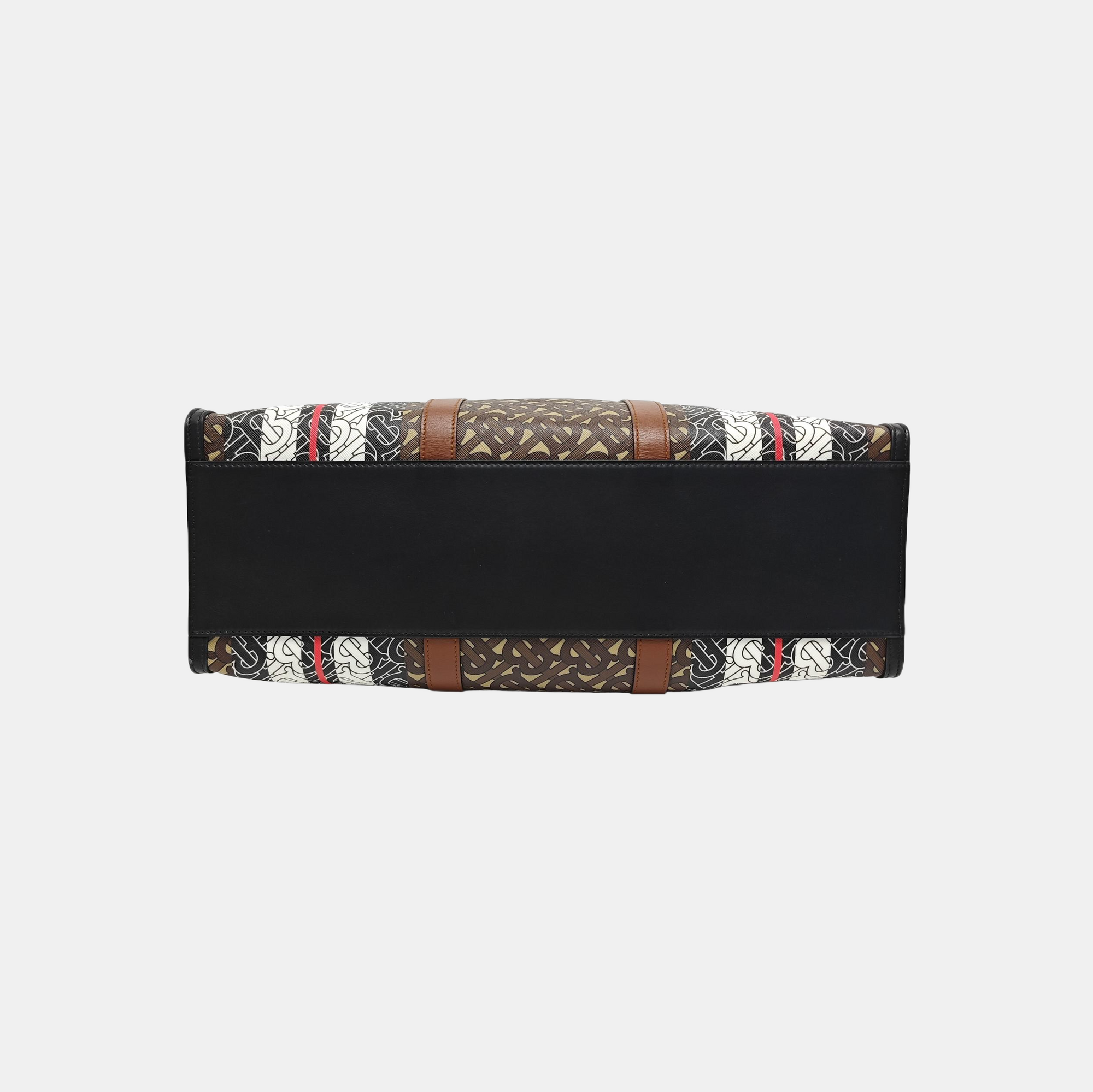 MONOGRAM Large Coated Canvas Brown