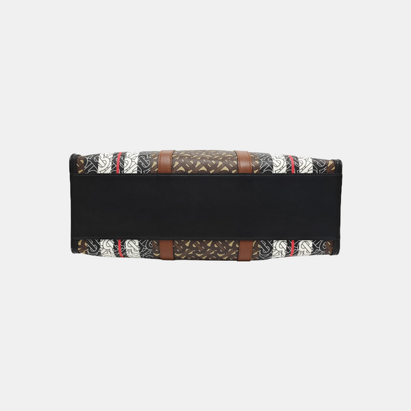 MONOGRAM Large Coated Canvas Brown