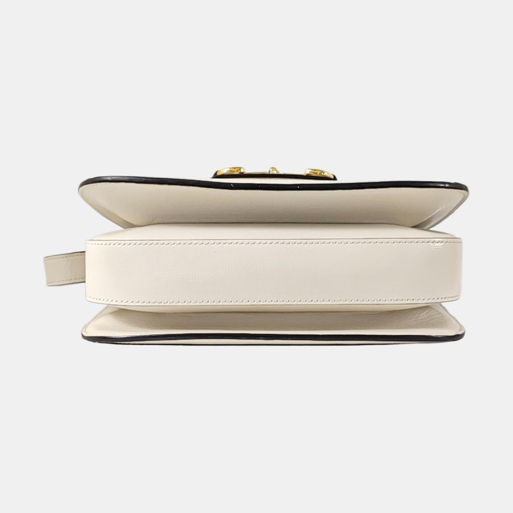 Horsebit 1955 Small Monogram Coated Canvas Beige