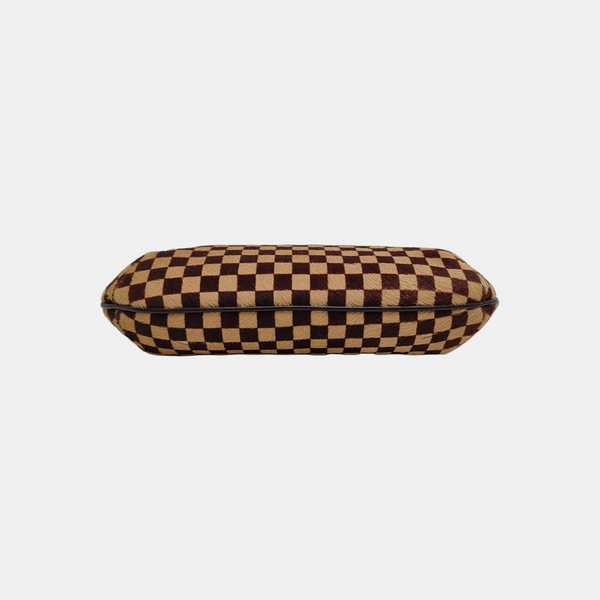 TIGRE Damier Ebene Horsehair Brown