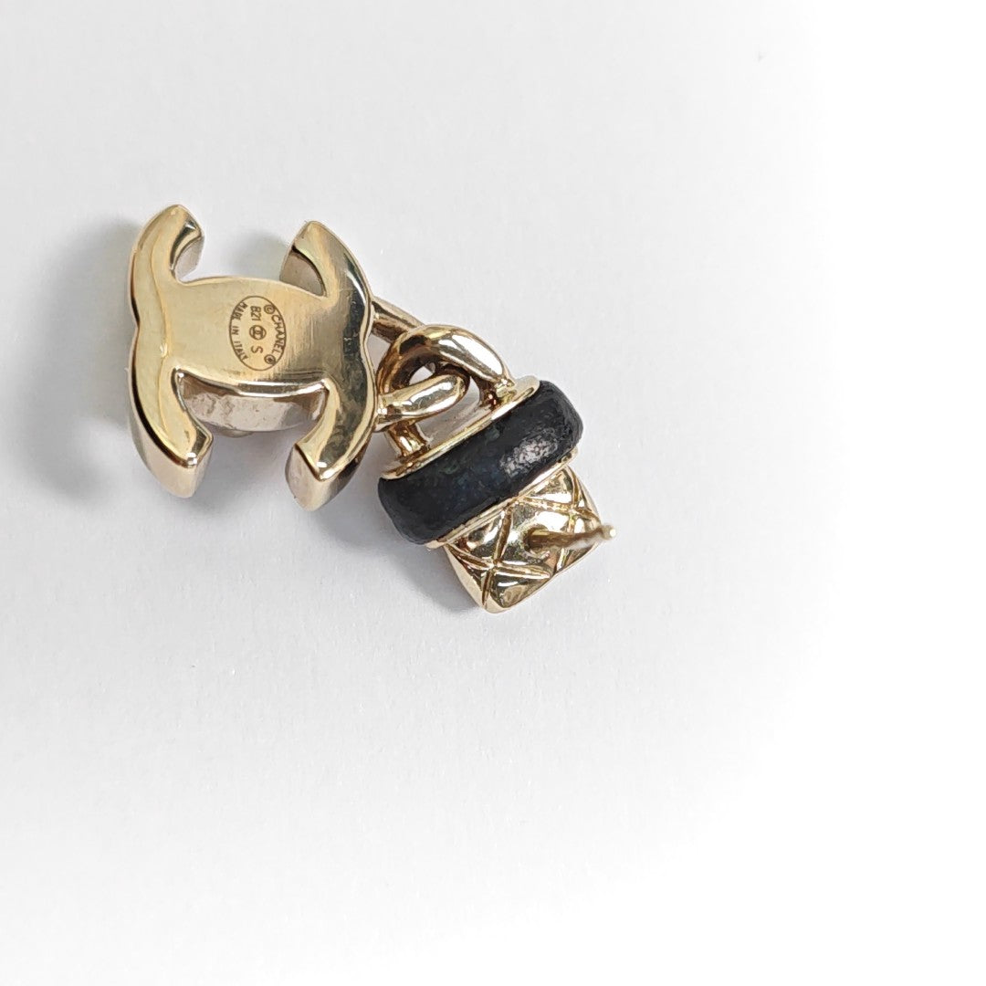 Metal Gold Stud Earrings