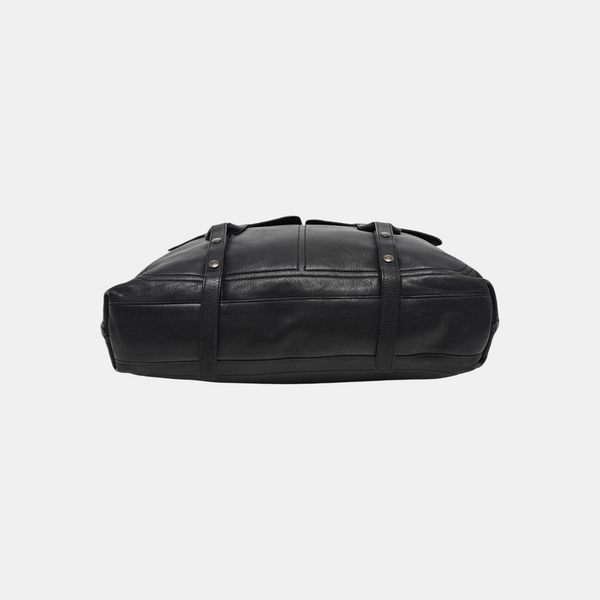 Calfskin Shoulder Bag Black