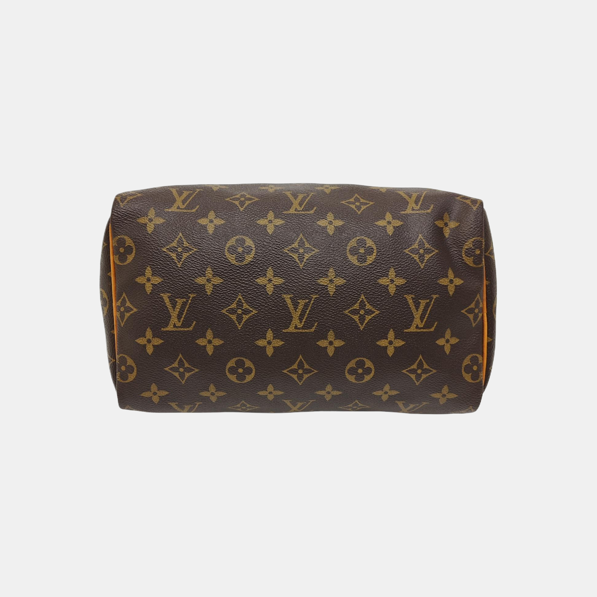 SPEEDY 25 Monogram Coated Canvas Brown