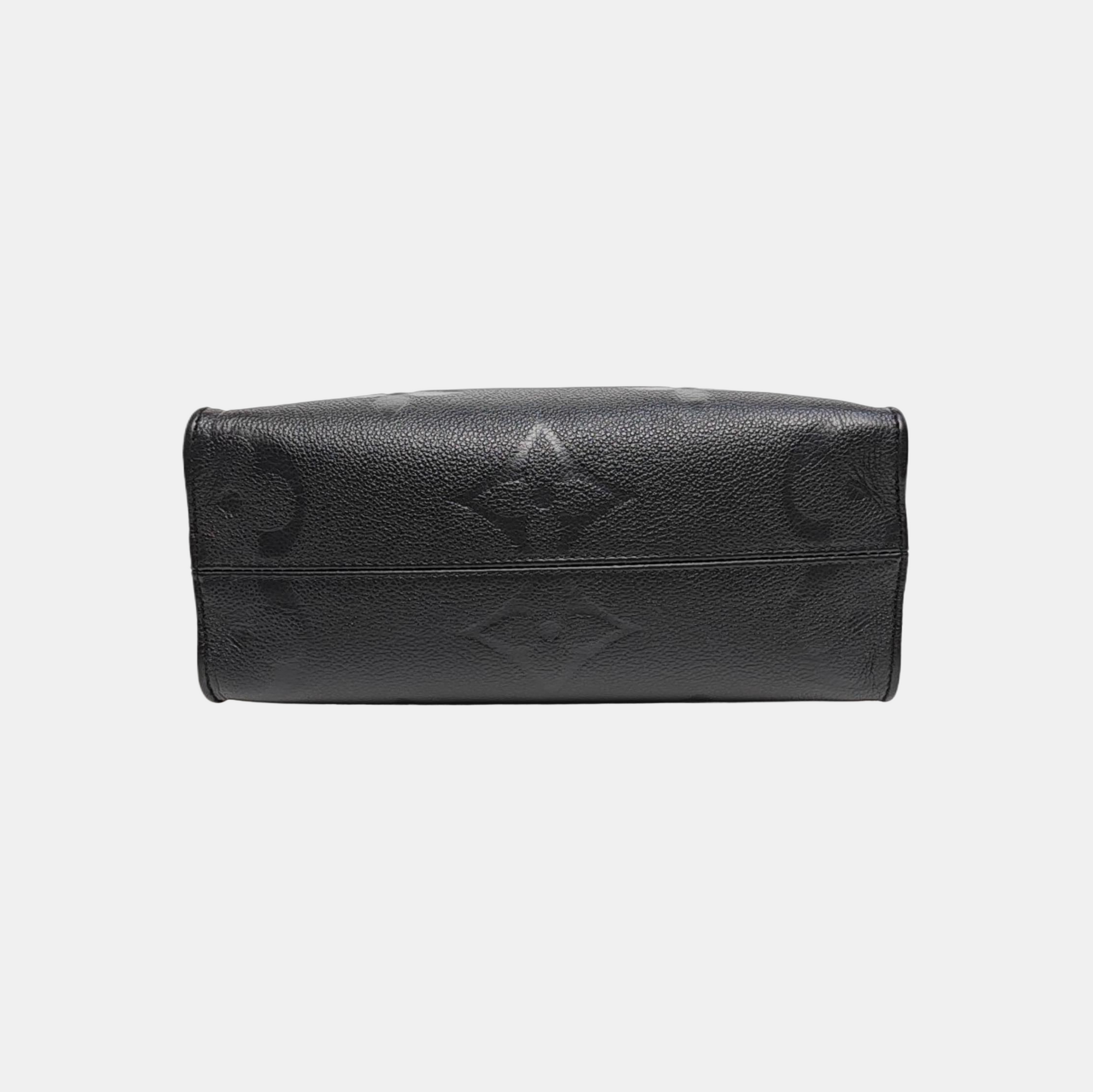 ONTHEGO PM Monogram Calfskin Black
