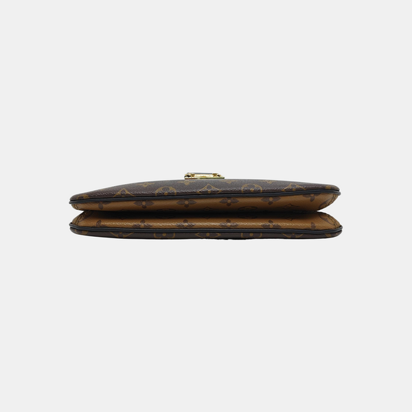 TWINNY Monogram Coated Canvas Brown