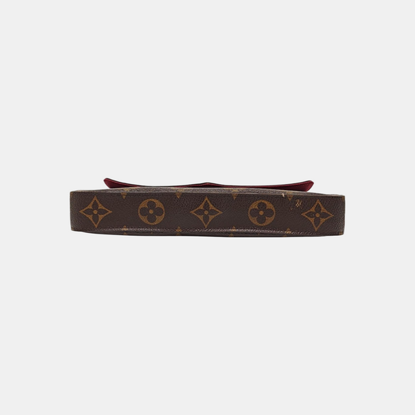 FÉLICIE Monogram Coated Canvas Brown