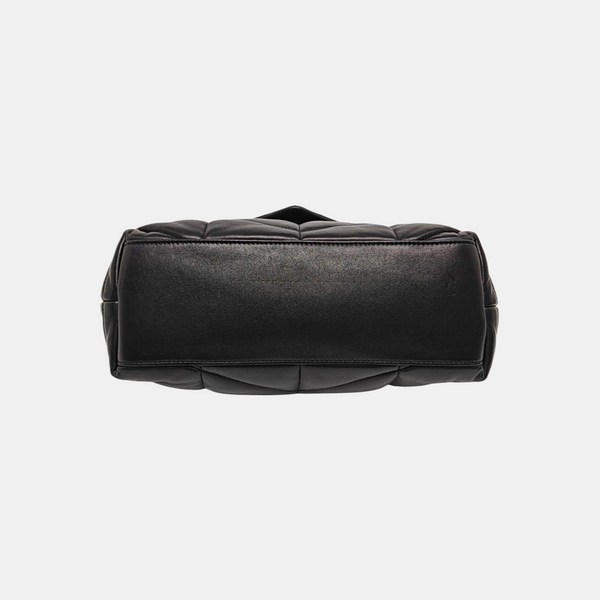 PUFFER Small Quilted Lambskin Black
