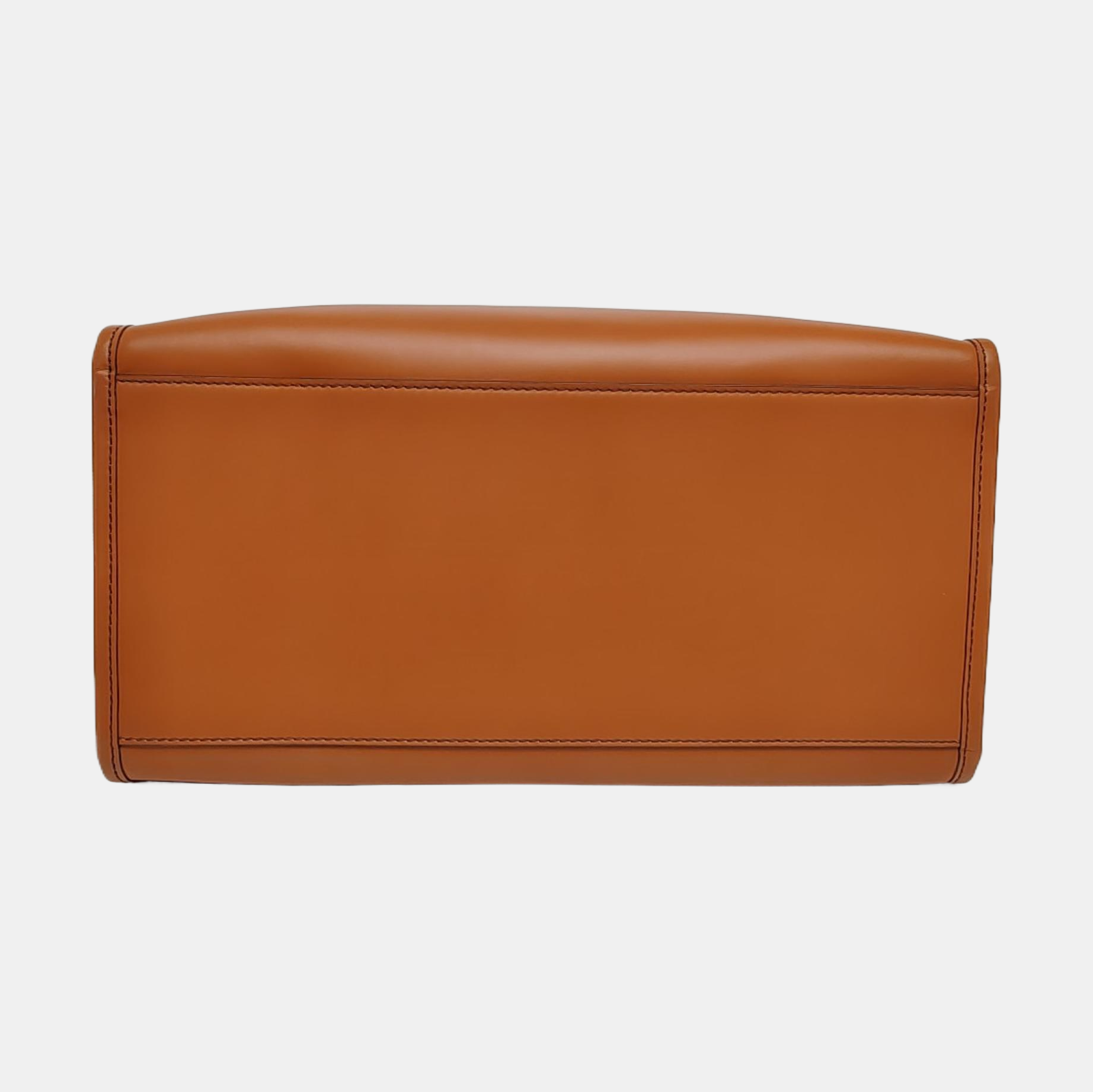 Authenticated pre-owned  Sunshine Large Calfskin Brown - Top Handle Bag at Looply