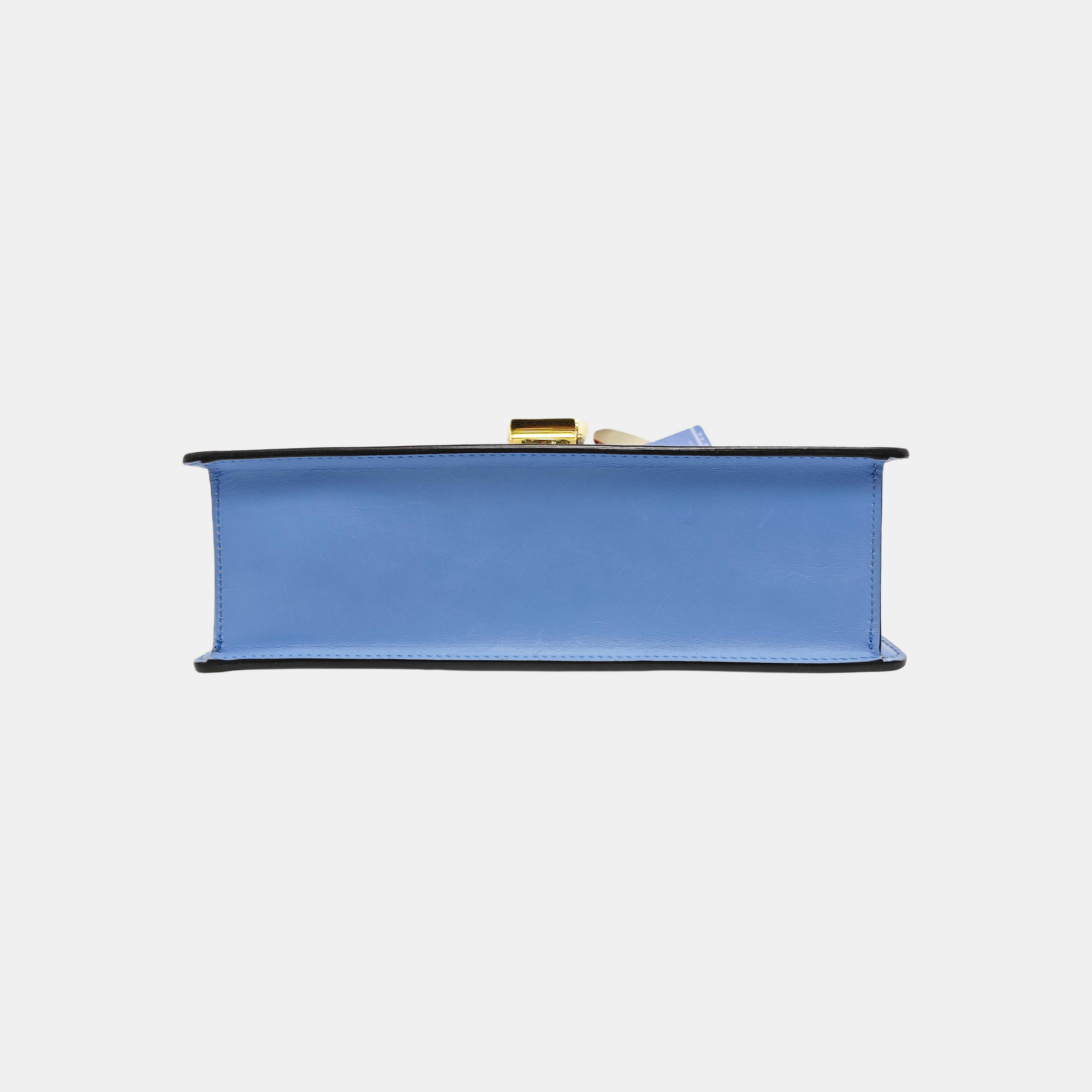 Sylvie Small Calfskin Blue