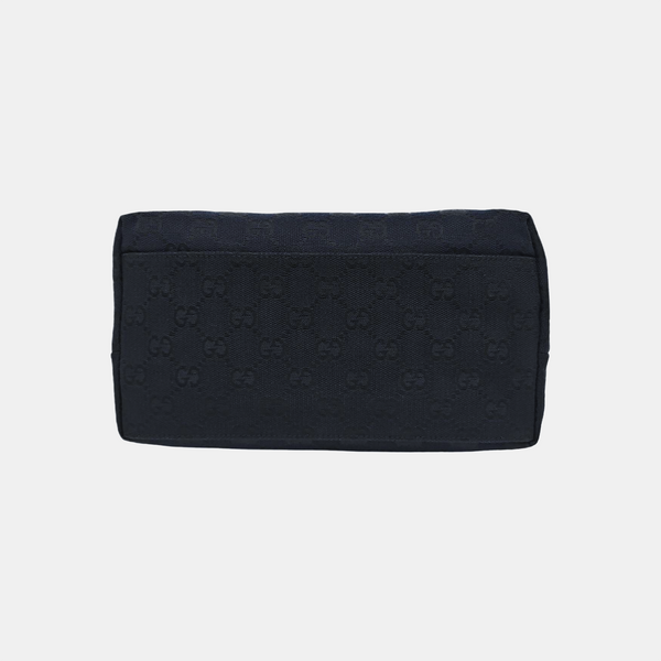 Monogram Canvas Shoulder Bag Blue