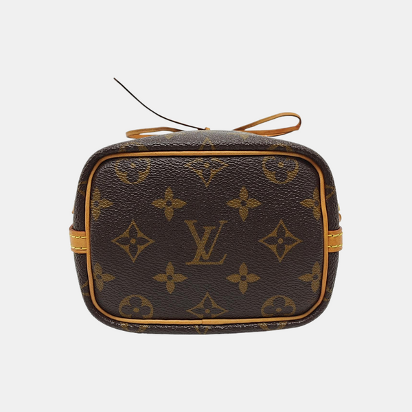 NÉONOÉ Nano Monogram Coated Canvas Brown