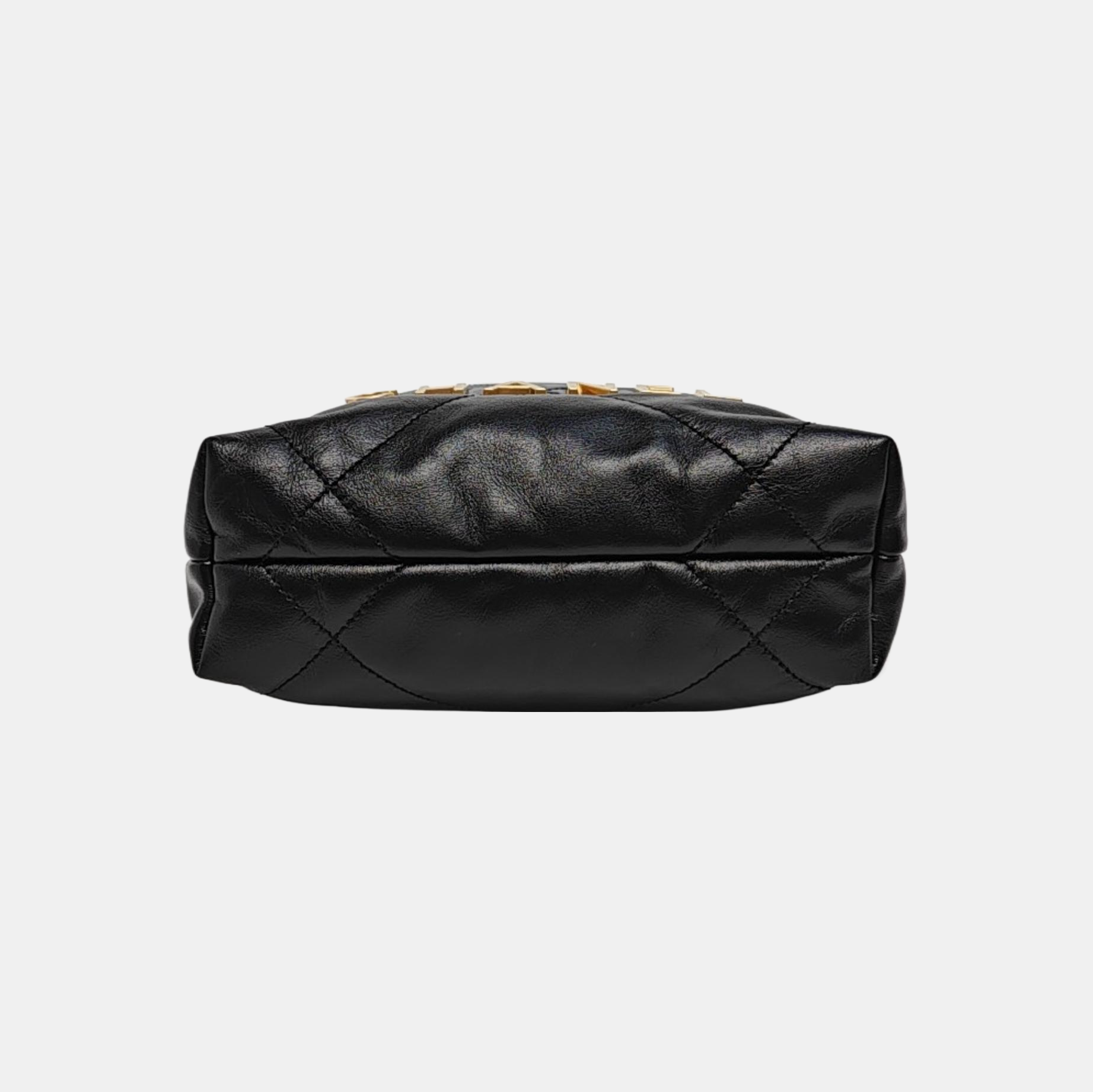 CHANEL 22 Mini Quilted Calfskin Black