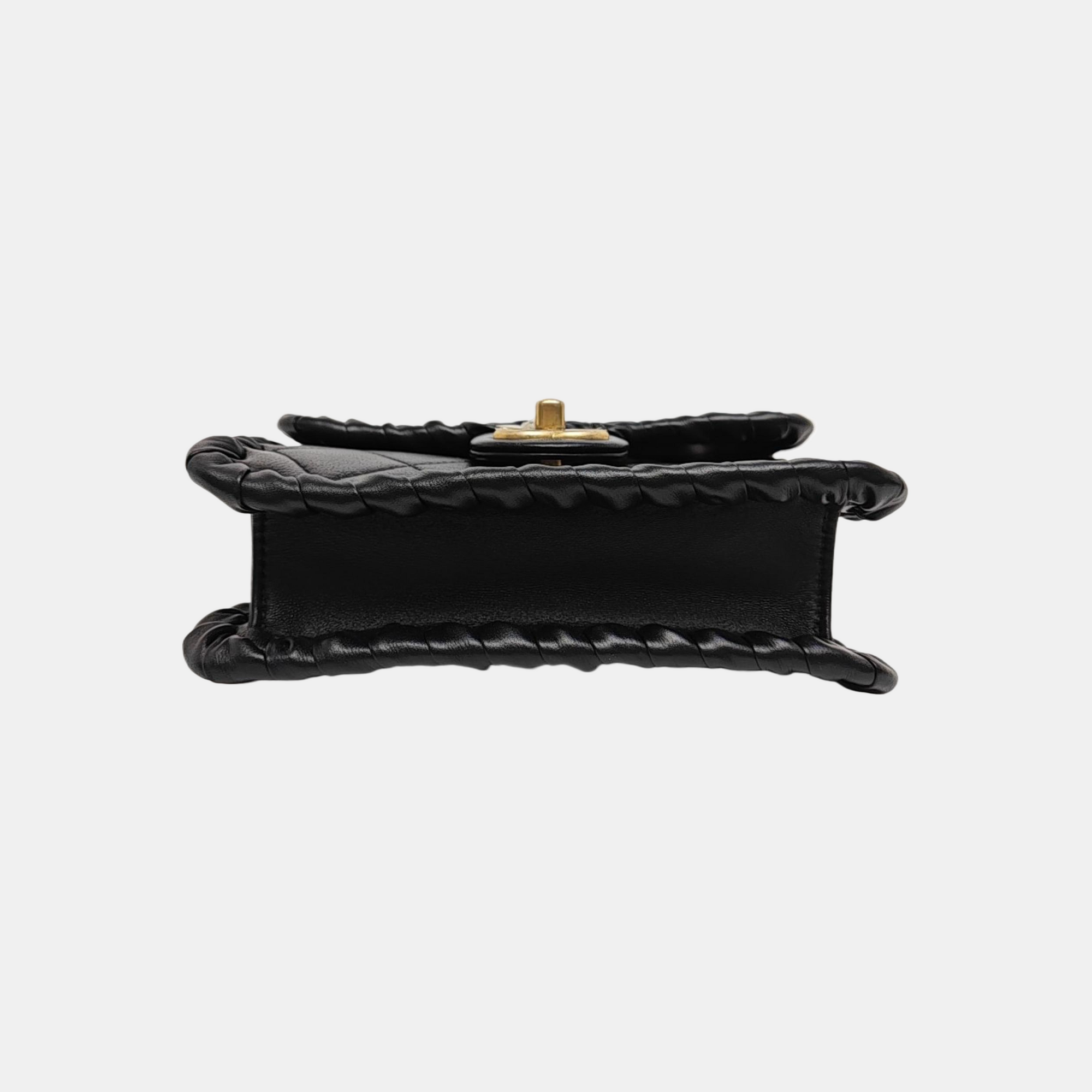 Quilted Lambskin Black