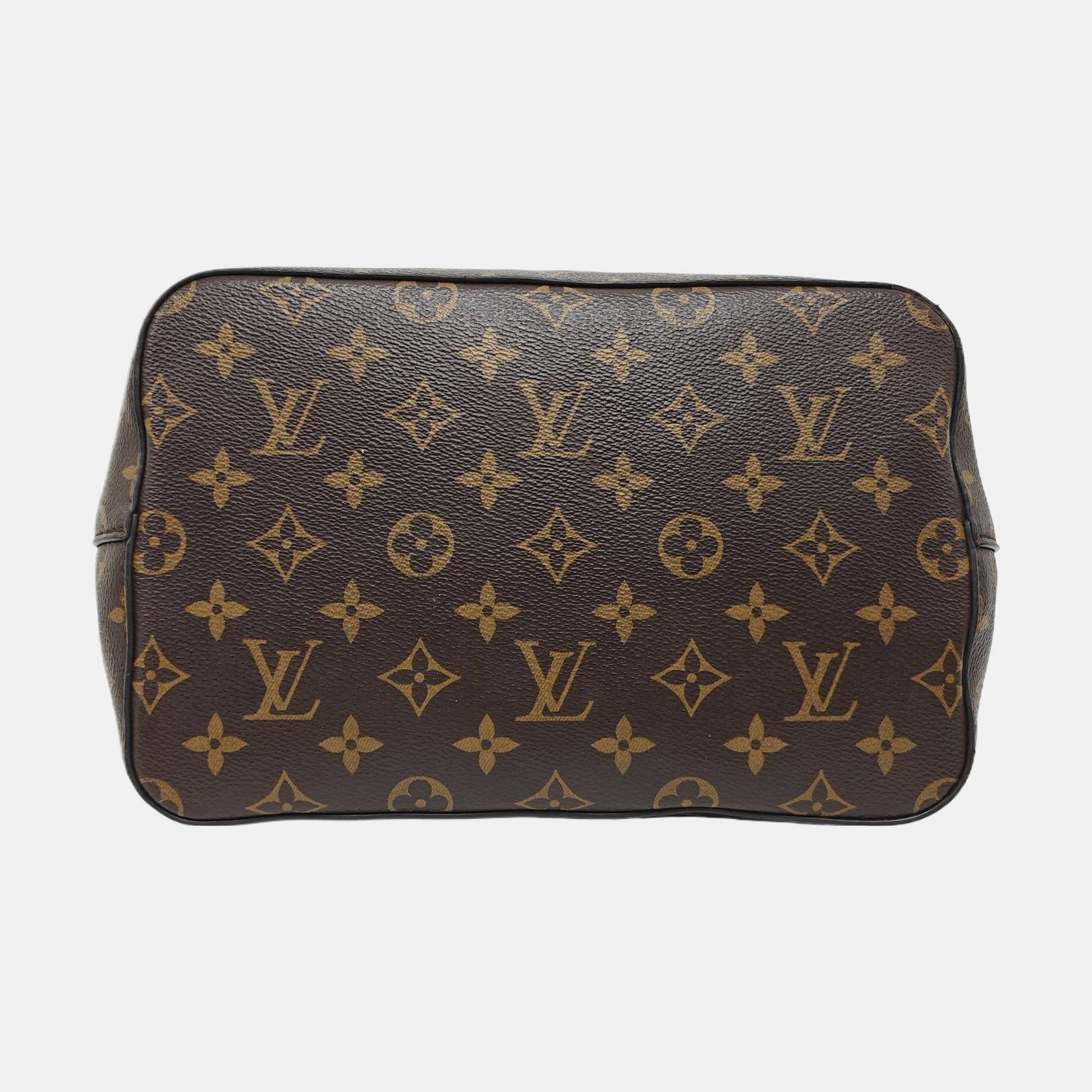 NÉONOÉ MM Monogram Coated Canvas Brown