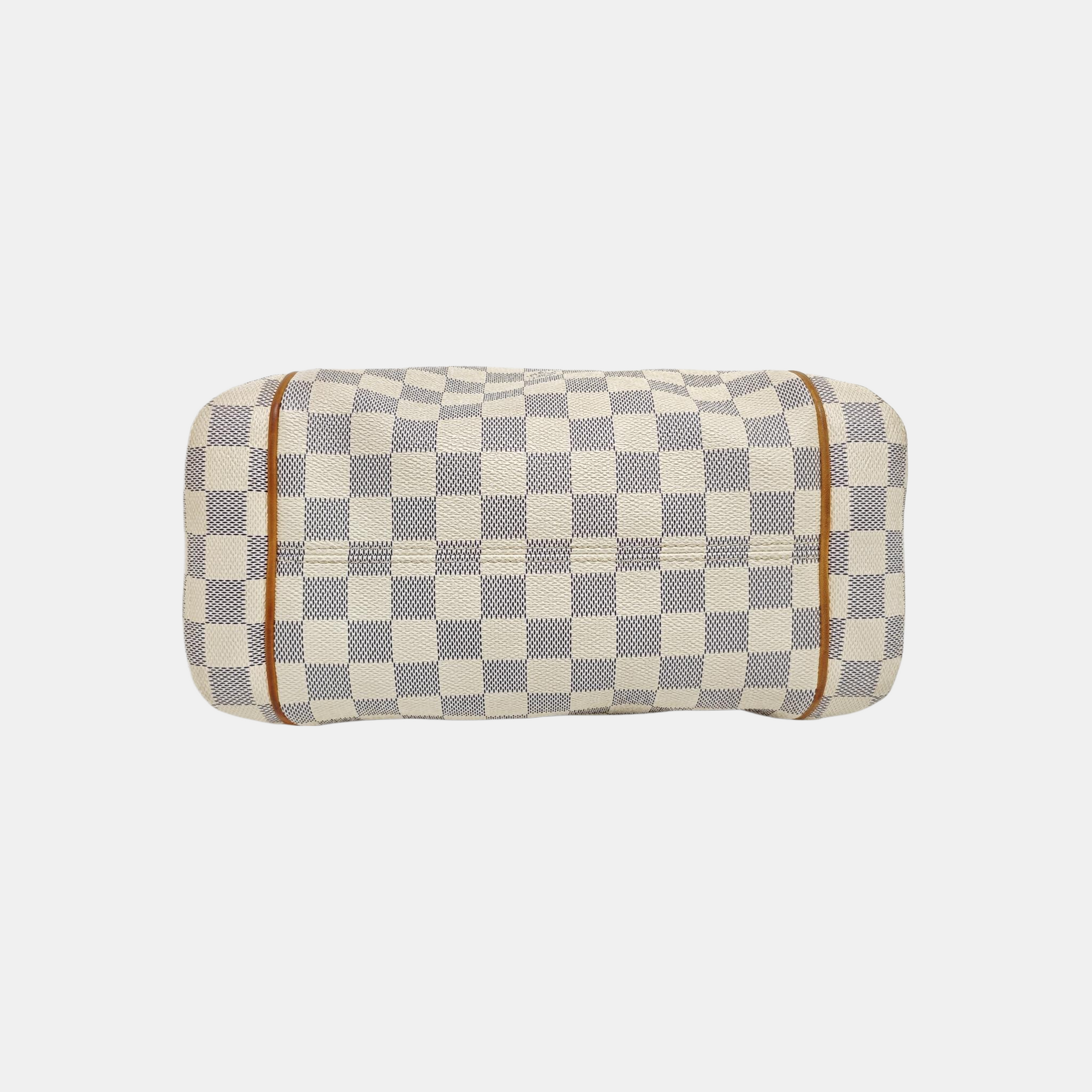 TOTALMENTE Lona revestida Damier Azur Blanca