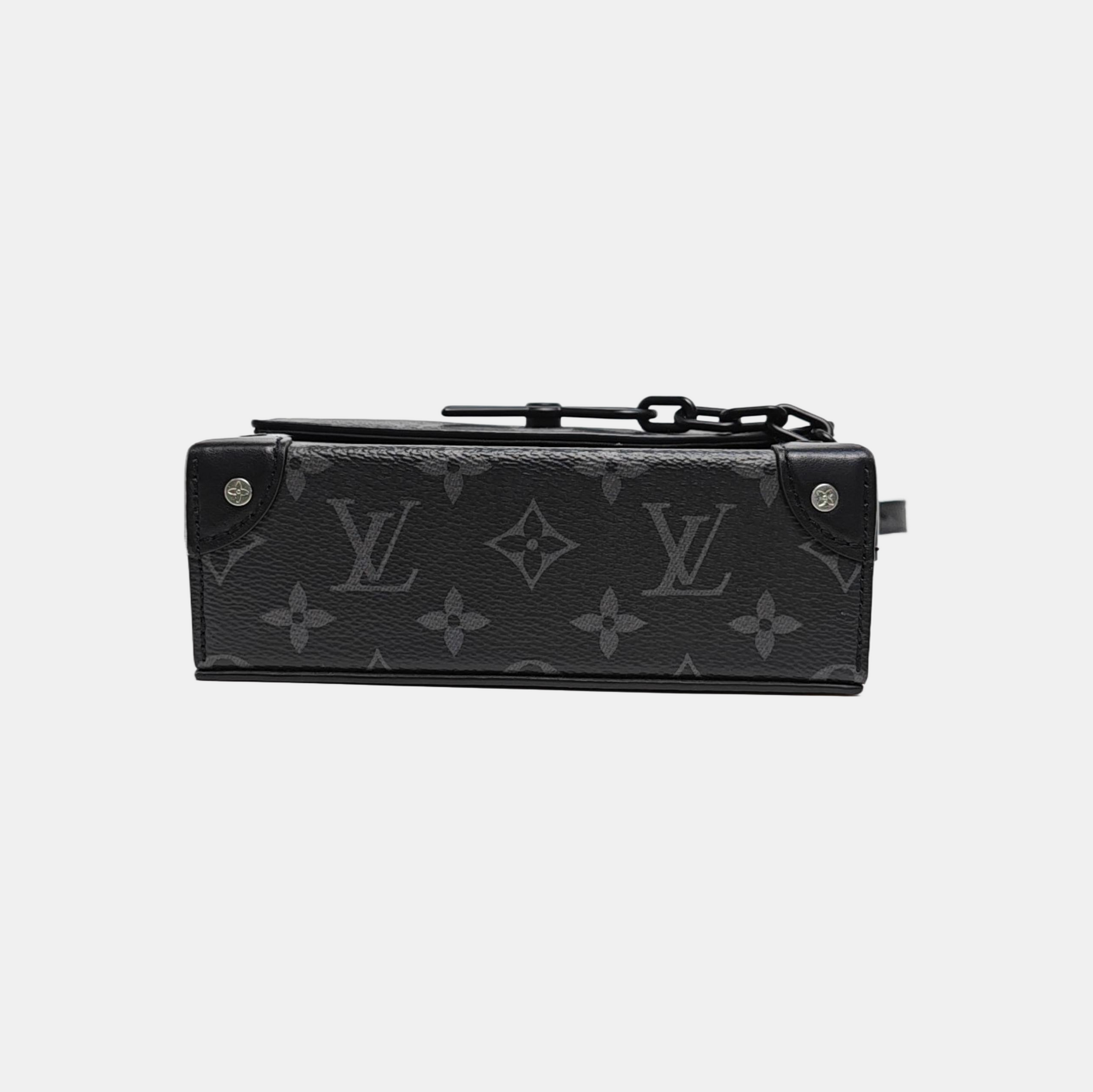 STEAMER Mini Monogram Coated Canvas Black