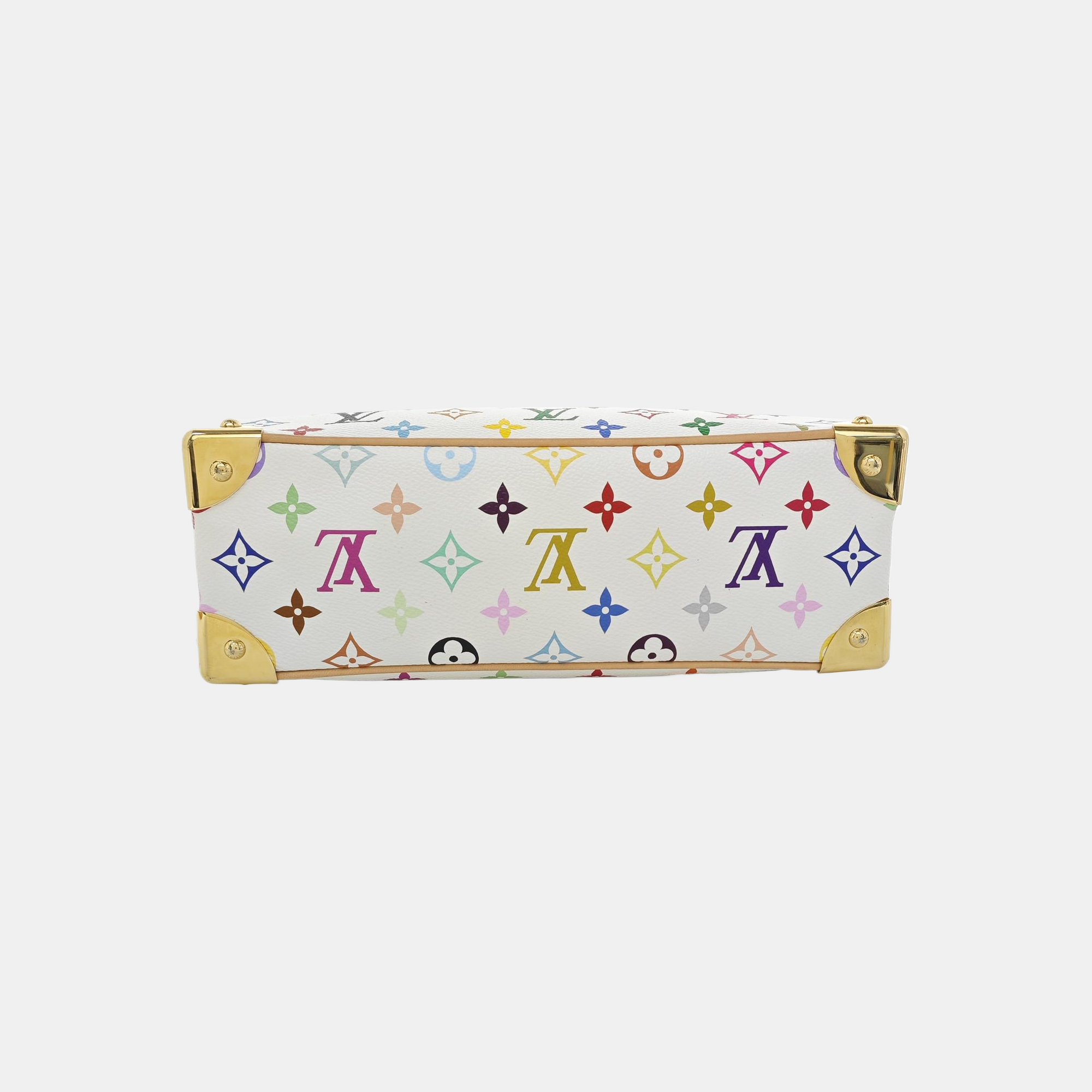 LV × TM HANDBAG EAST WEST Monogram Coated Canvas White