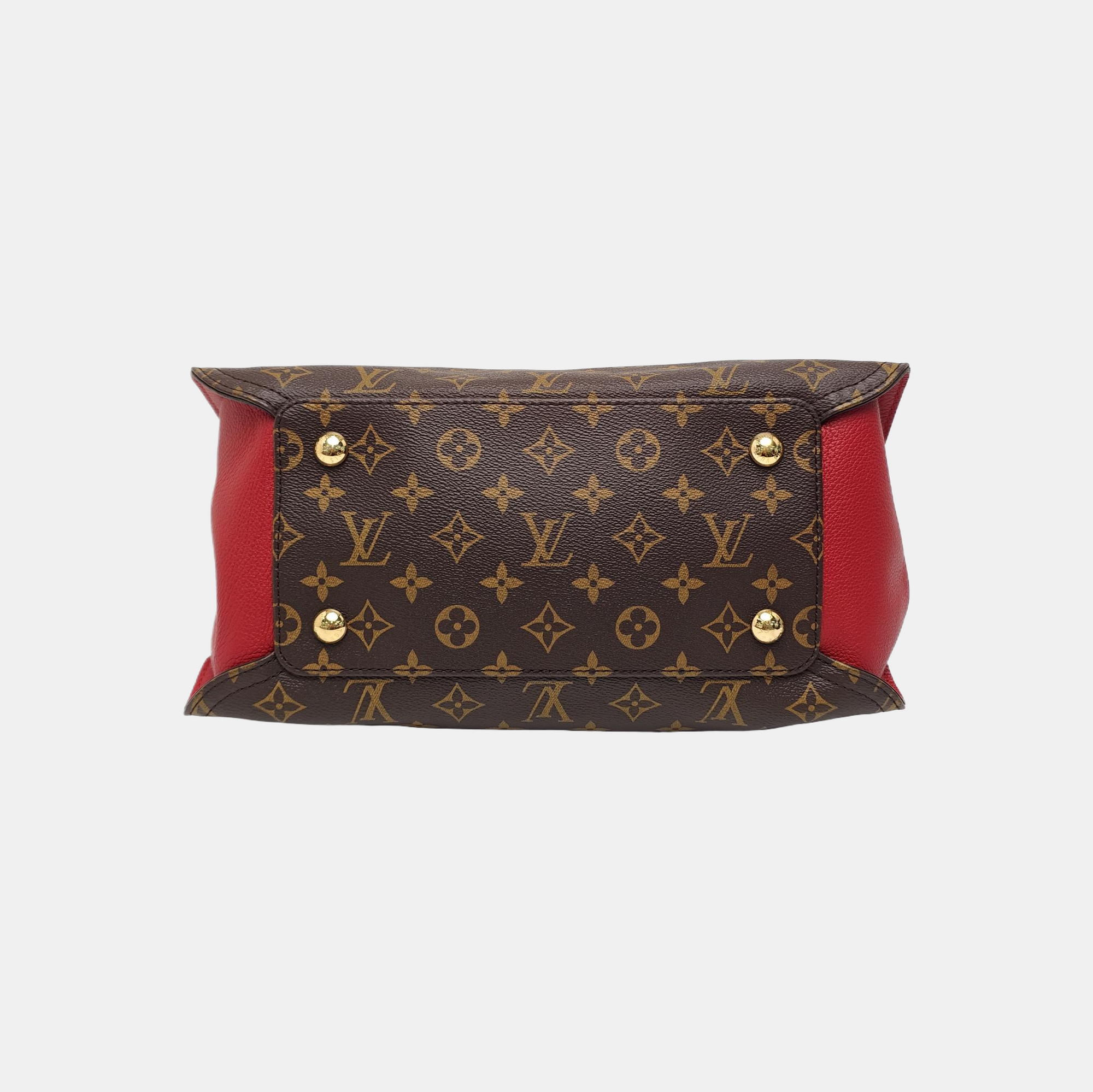 GAIA Monogram Coated Canvas Brown
