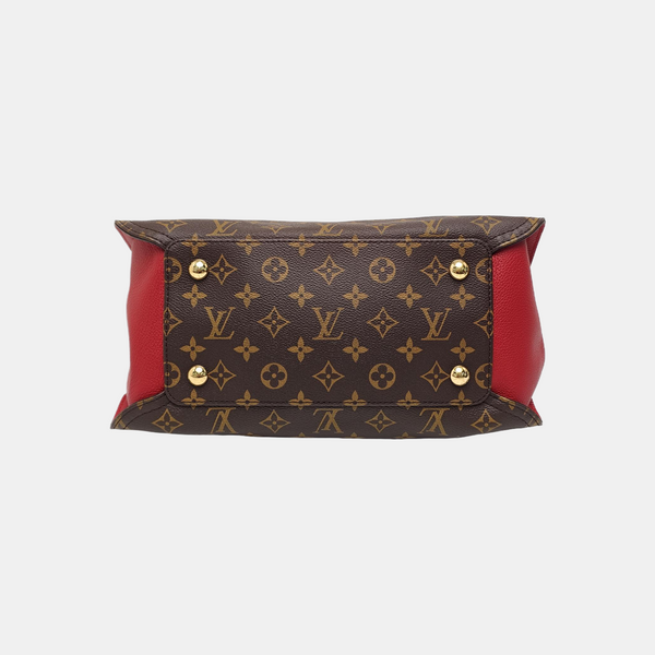 GAIA Monogram Coated Canvas Brown
