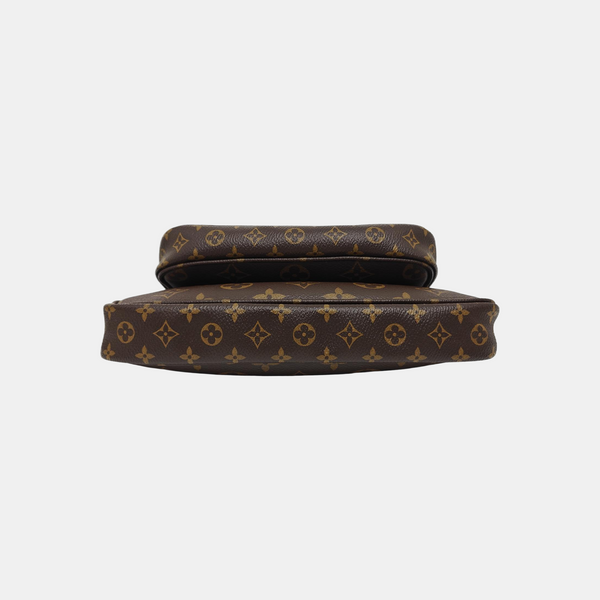 MULTI Monogram Coated Canvas Brown