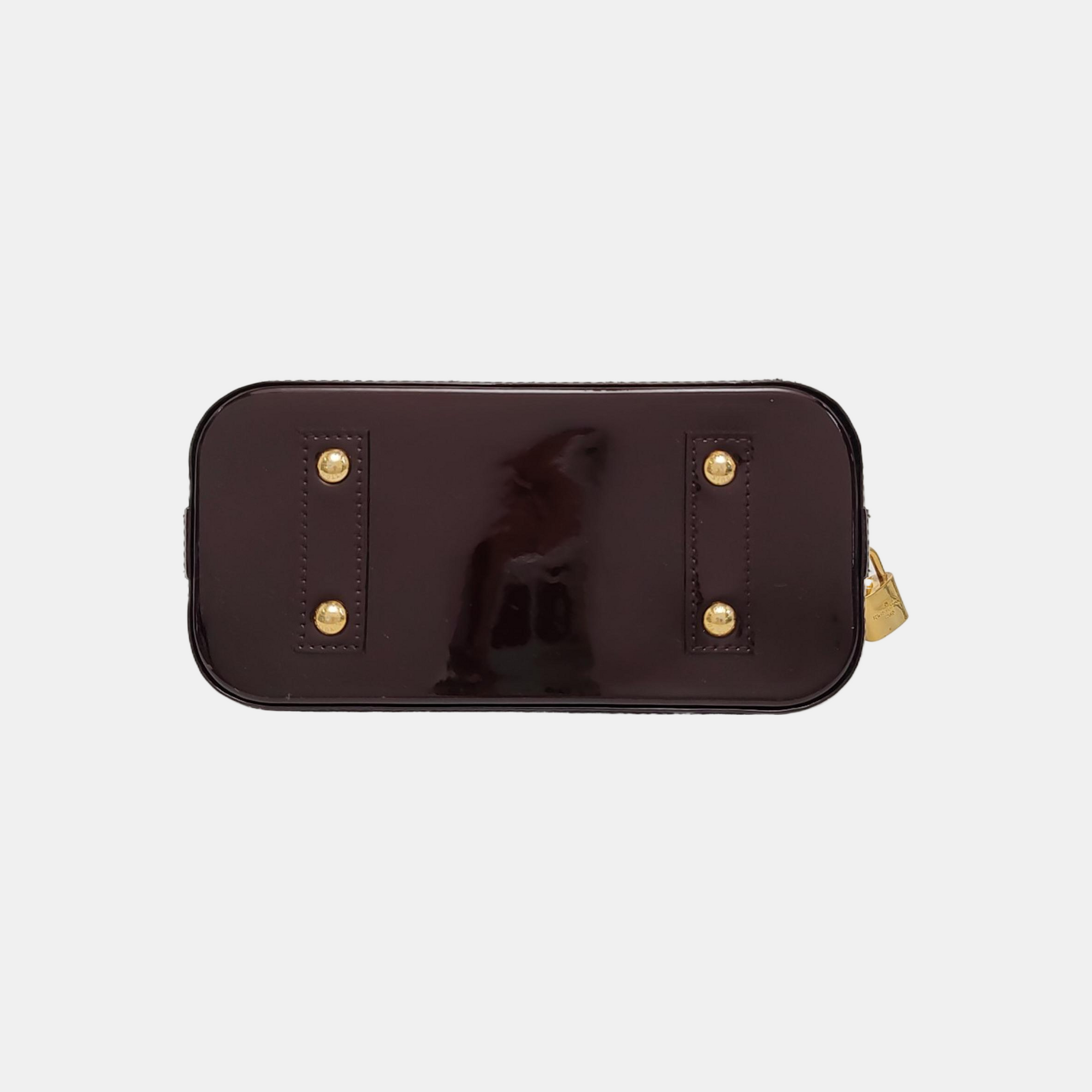 Authenticated pre-owned  ALMA BB Patent Leather Red - Crossbody Bag at Looply