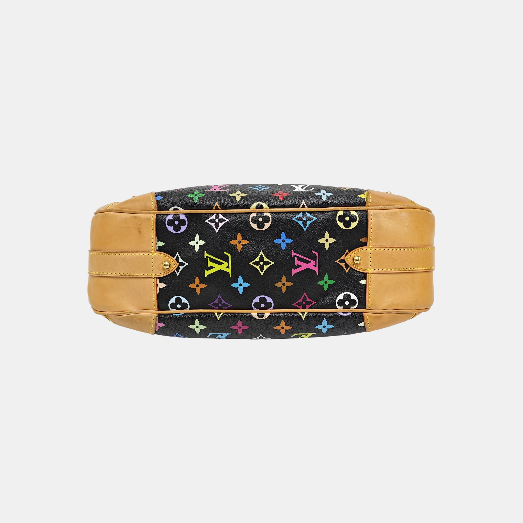 LV × TM GRETA Monogram Coated Canvas Black