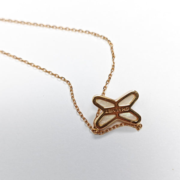 Jeux De Liens 18k Rose Gold Necklace