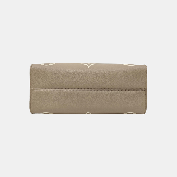 ONTHEGO MM Monogram Calfskin Gray