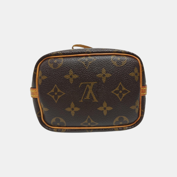 NÉONOÉ Nano Monogram Coated Canvas Brown