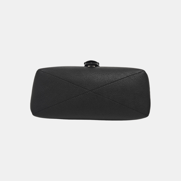 SAUMUR Monogram Coated Canvas Black