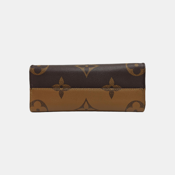 ONTHEGO PM Monogram Coated Canvas Brown
