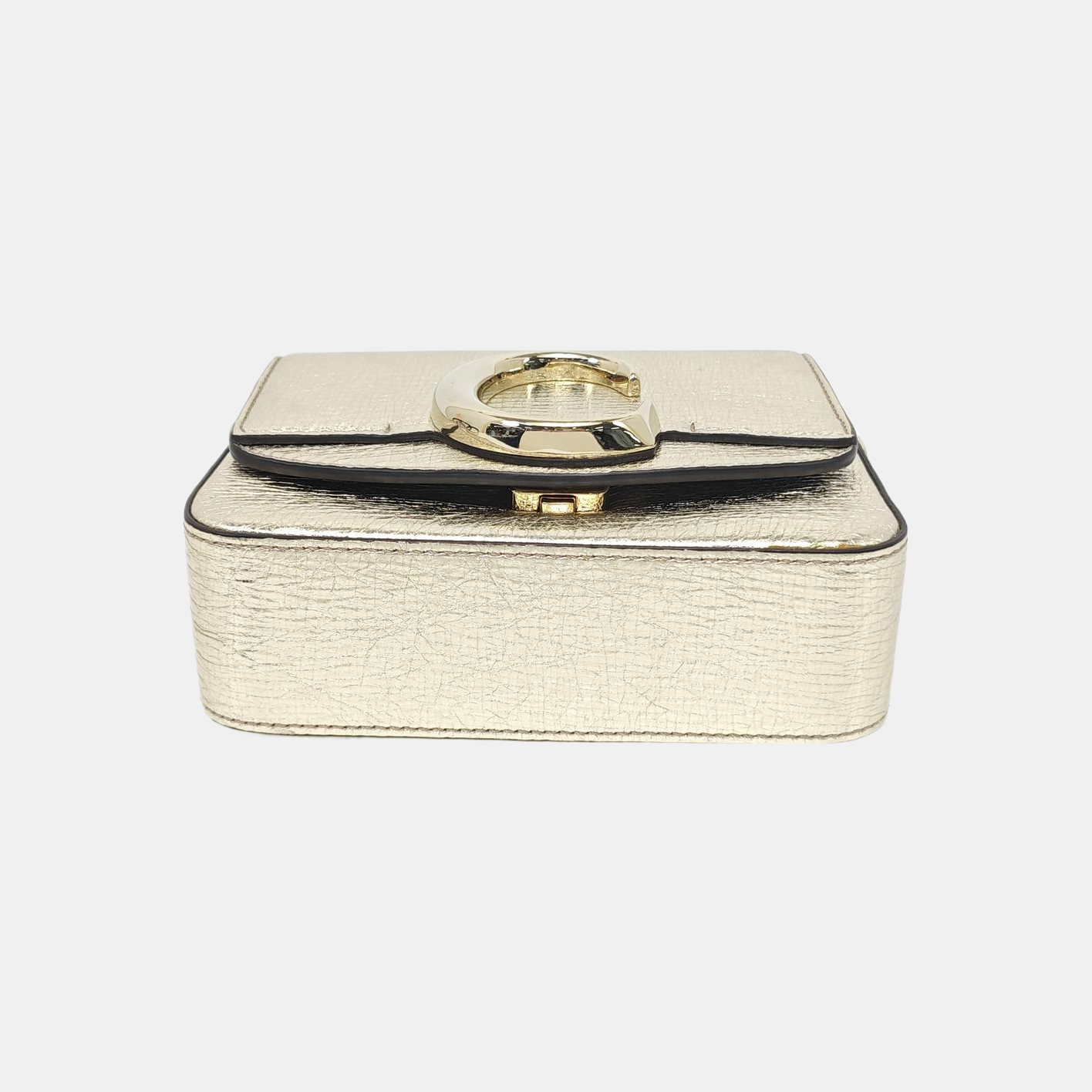 Chloé C Calfskin Gold