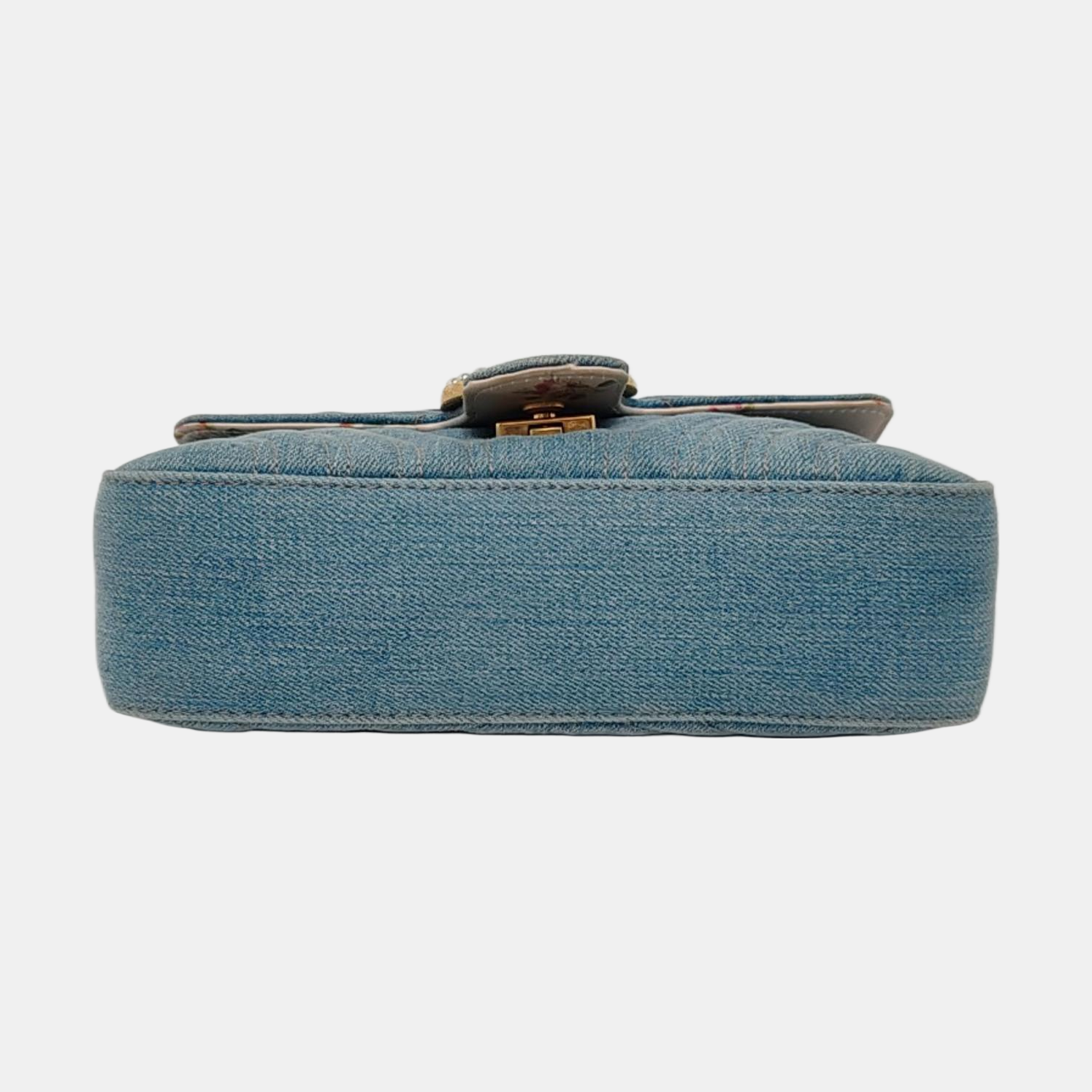 GG Marmont Small Quilted Denim Blue
